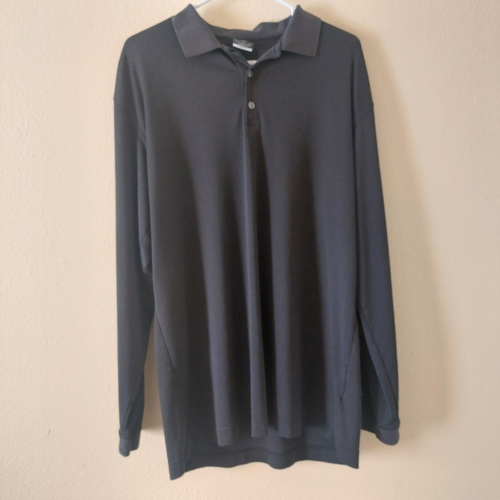 Nike Gold Dri-Fit Long Sleeve Shirt - Size L